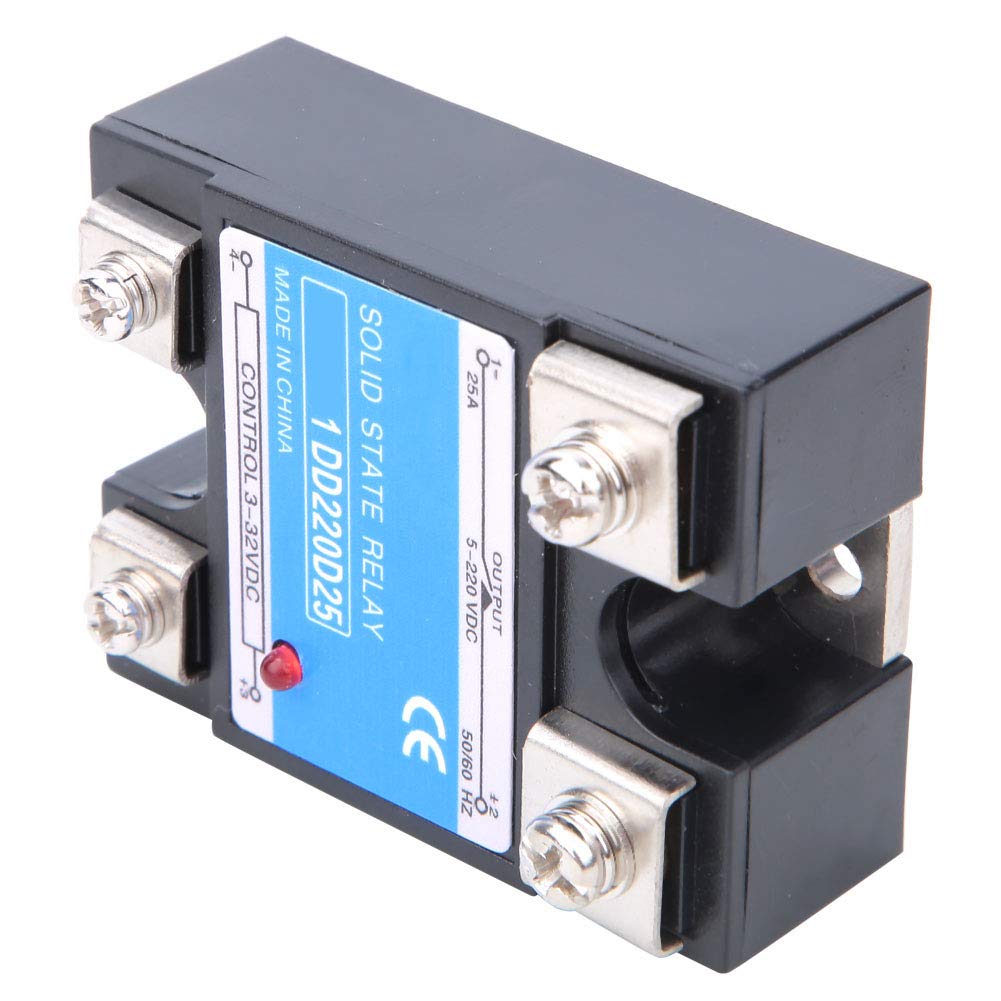 Solid State Relay, Heat Dissipation LED Indicator Light DCDC Solid