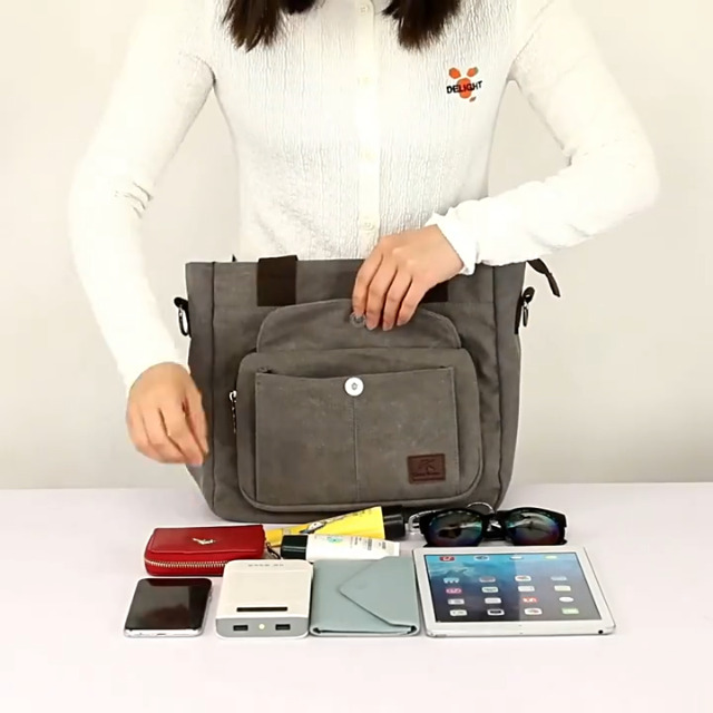 Bolso Hobo Casual de Mujer Gran Capacidad Nylon miniatura 7