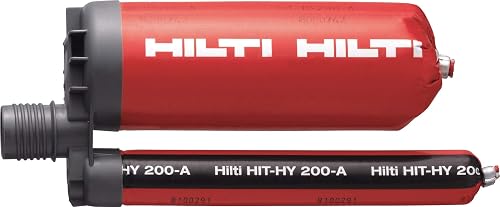 Injectable Mortar Epoxy Hybrid adh HY 200-A - 16.9 Oz Cartridge - Pack of 20-2022792