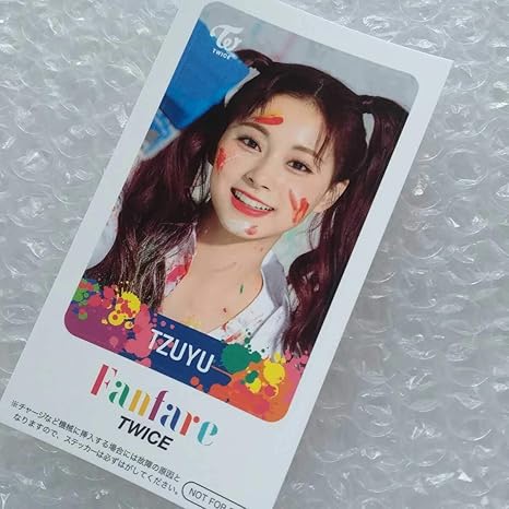 Amazon Twice ツウィ Fanfare Icカードステッカー Oncejapan限定盤 特典 アイドル 芸能人グッズ 通販