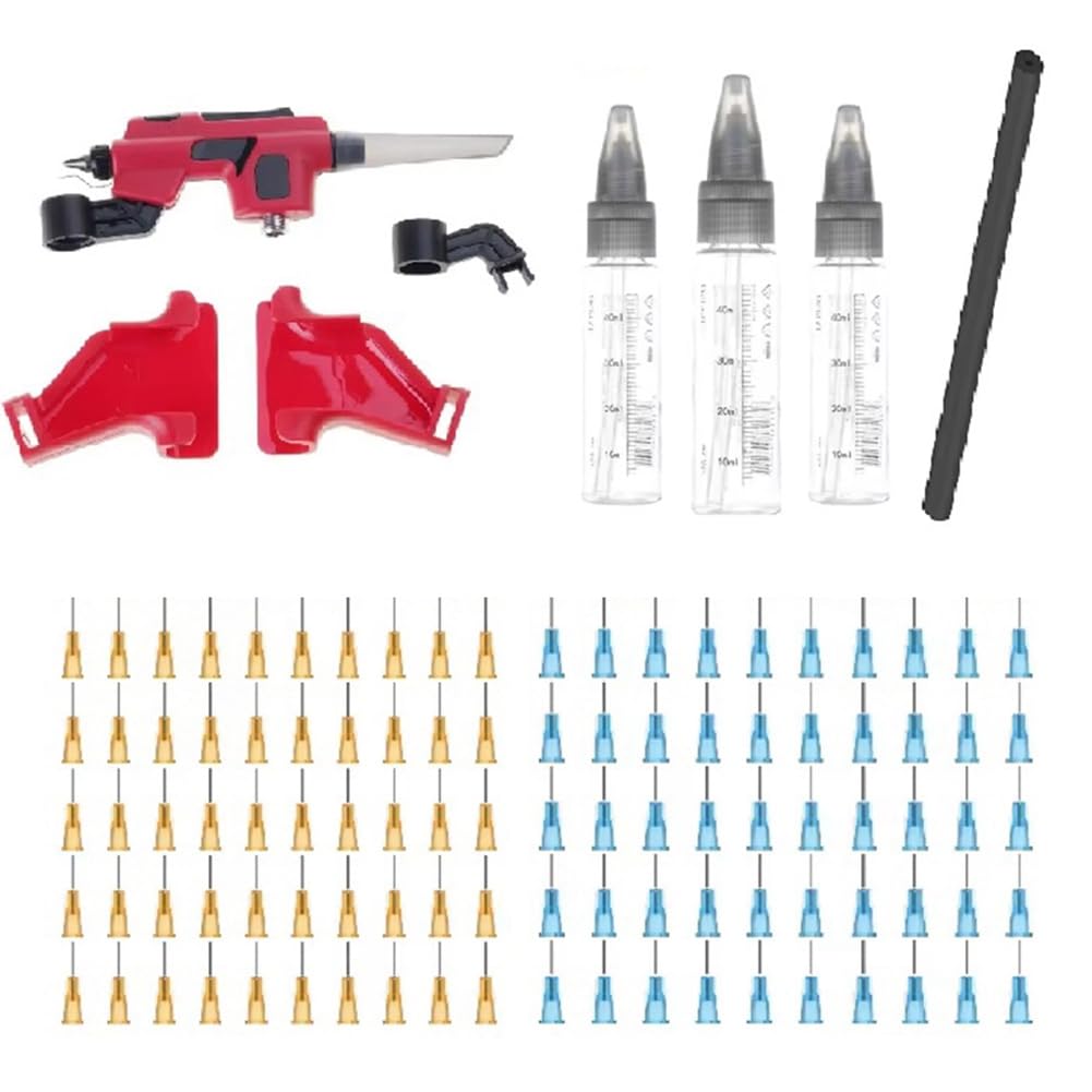 Jnchdghwa As Shown Quick Color Change Hobbyist Diy Craft Tool Wash-Free Airbrush With Marker Rack For Scale Model Painting
