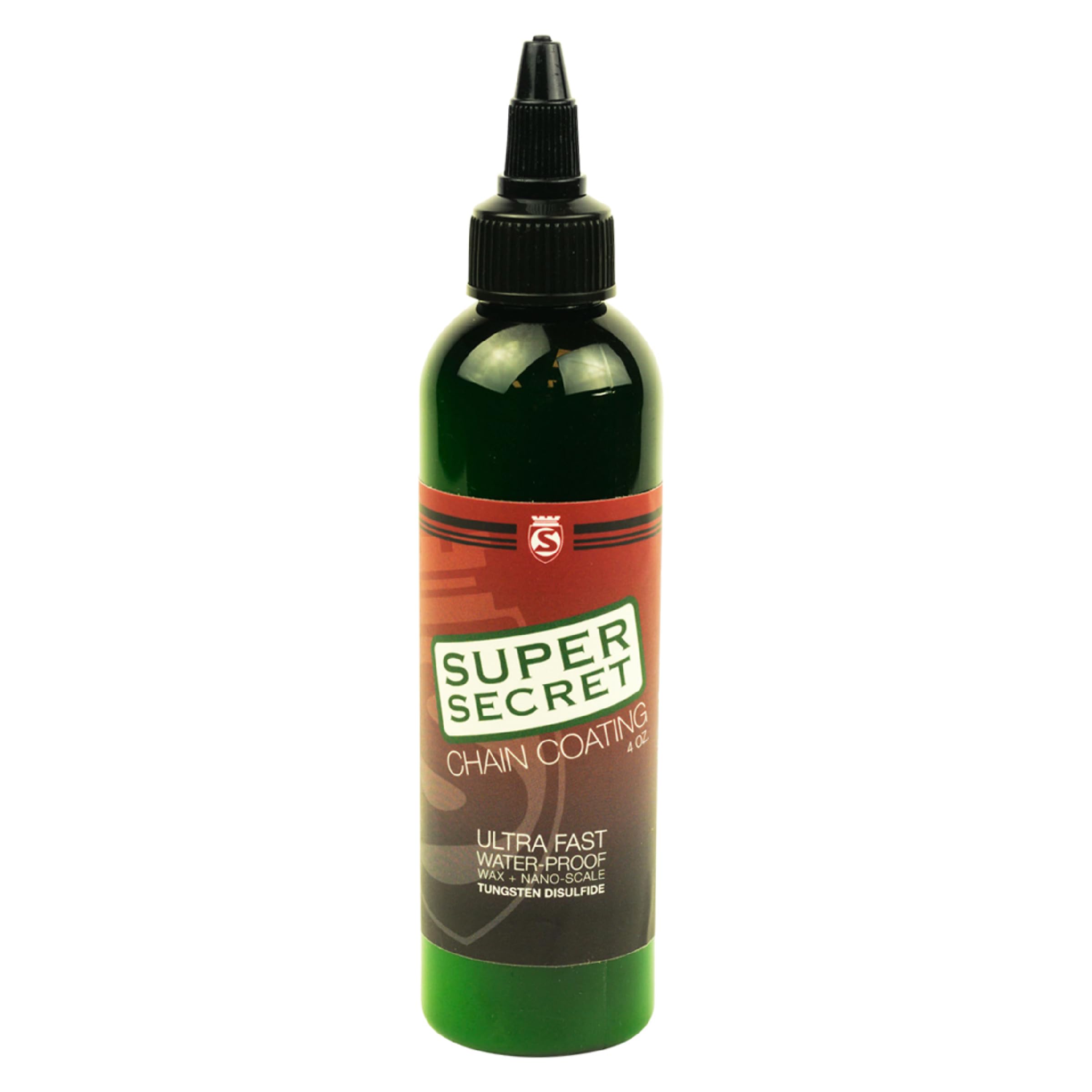 SILCA Super Secret Bike Chain Lube | Liquid Chain Wax to Clean, Smooth. and Silence | Ultra Fast Bicycle Chain Lube | Dry Chain lube for Friction Reduction and Improved Wattage Output (4oz Bottle)