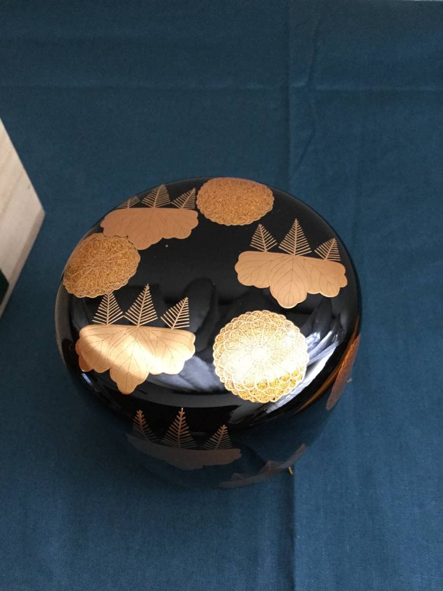 茶道具 古物品 大棗 高台寺蒔絵 内銀 司光 茶道具 古物品 大棗 高台寺蒔絵 内銀 司光