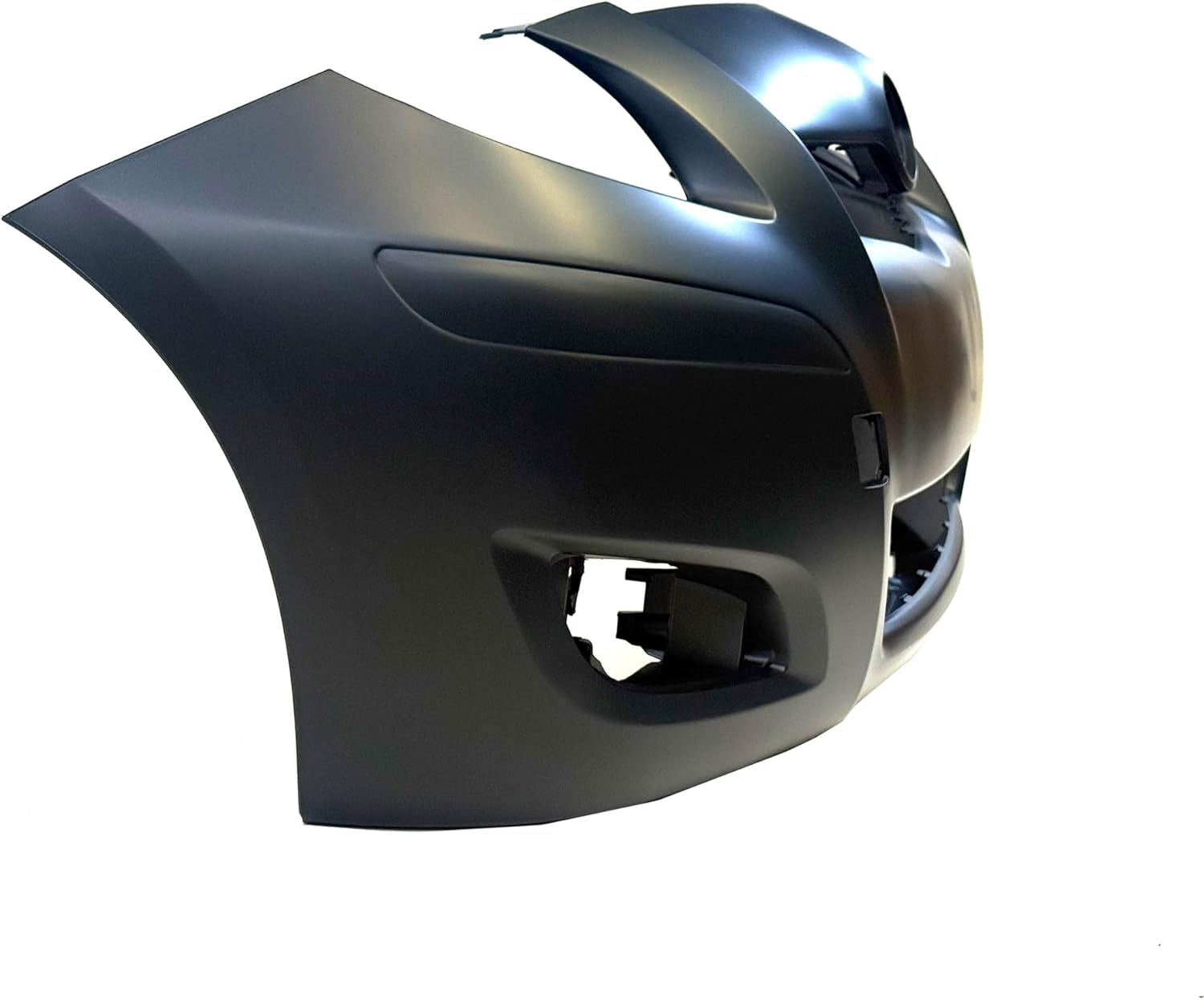 FitParts Compatible With Front Bumper Cover 2009 2010 2011 Toyota Yaris CE RS S Core Hatchback. New, Primed. W/Fog Light Holes. W/o Parking Aid Sensor Holes TO1000352