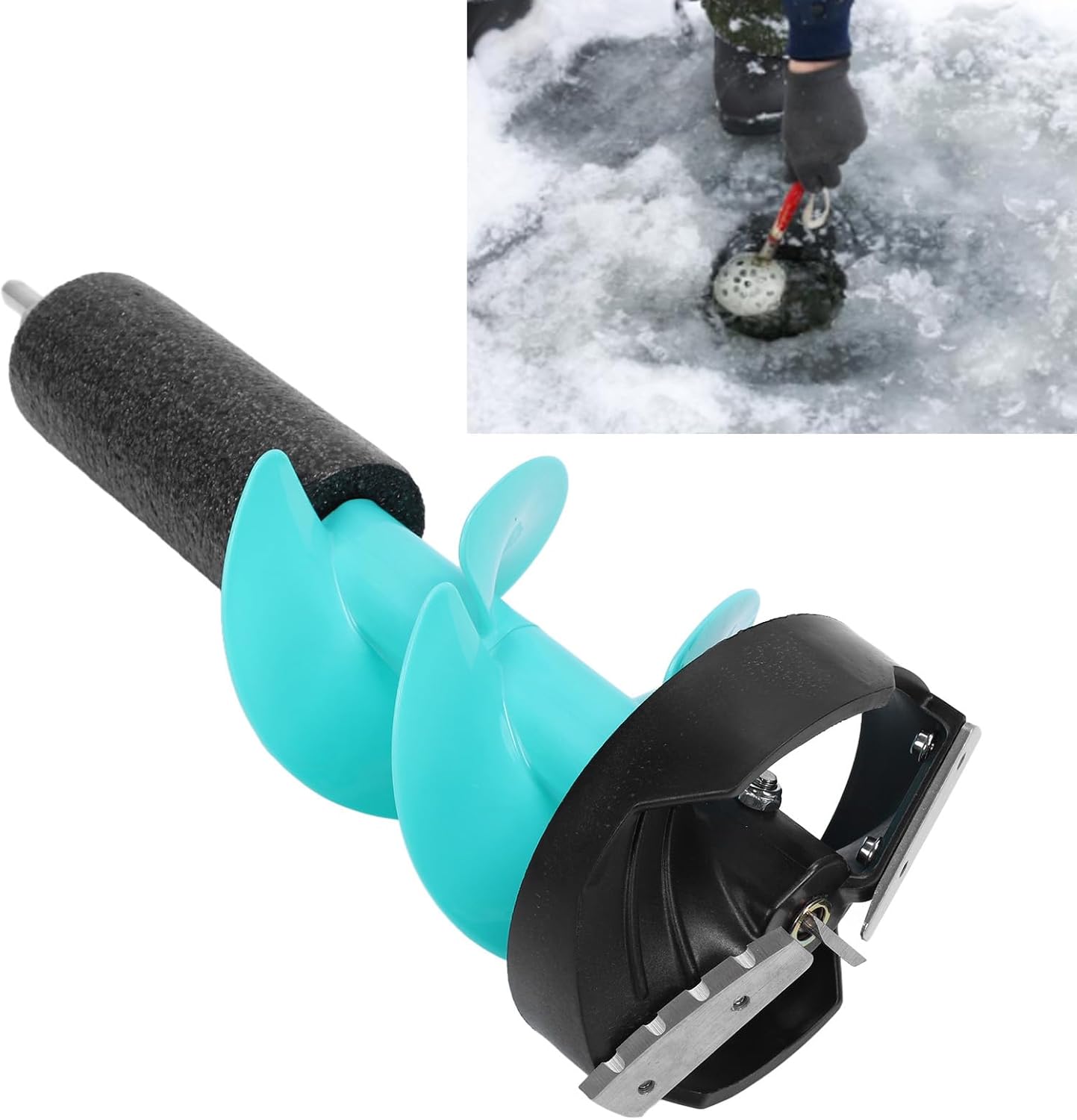 6-Inch Electric Ice Auger Bit with Drill Adapter, El Salvador Ubuy