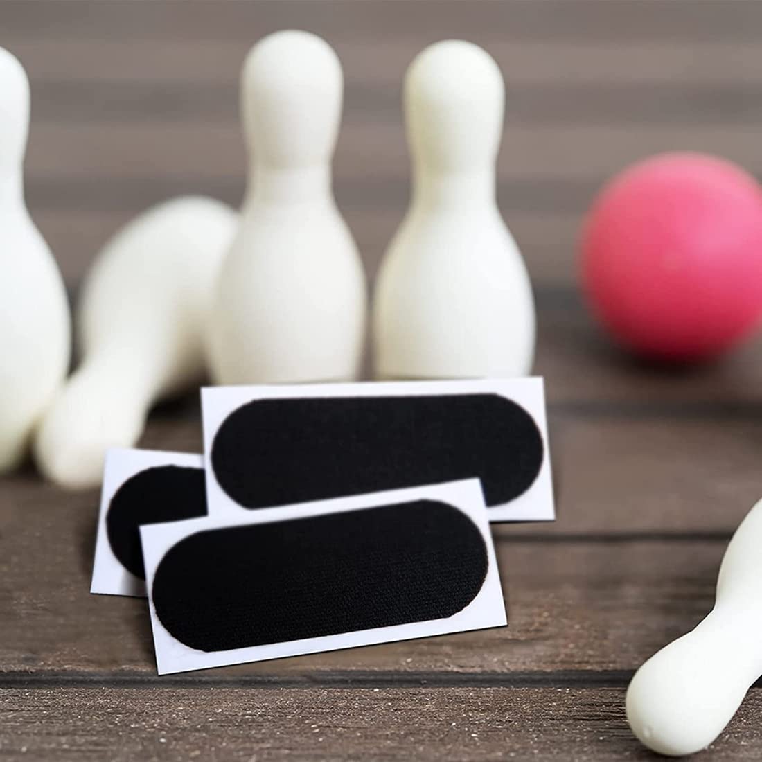 ptutmlkk 30Pcs Bowling Duim Tapes Flexibele Elastische Ademend Vriendelijk voor Huid Mannen Vrouwen Bowling Vinger Tapes Zwart