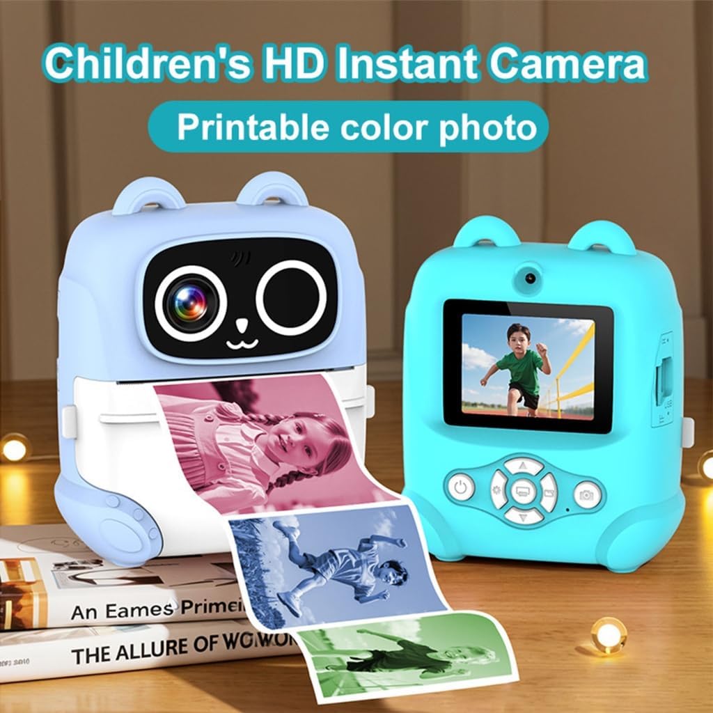 Artistic Youngsters Digital Camera Toy with Immediate Output Puss Theme for Educational Fun and Learning