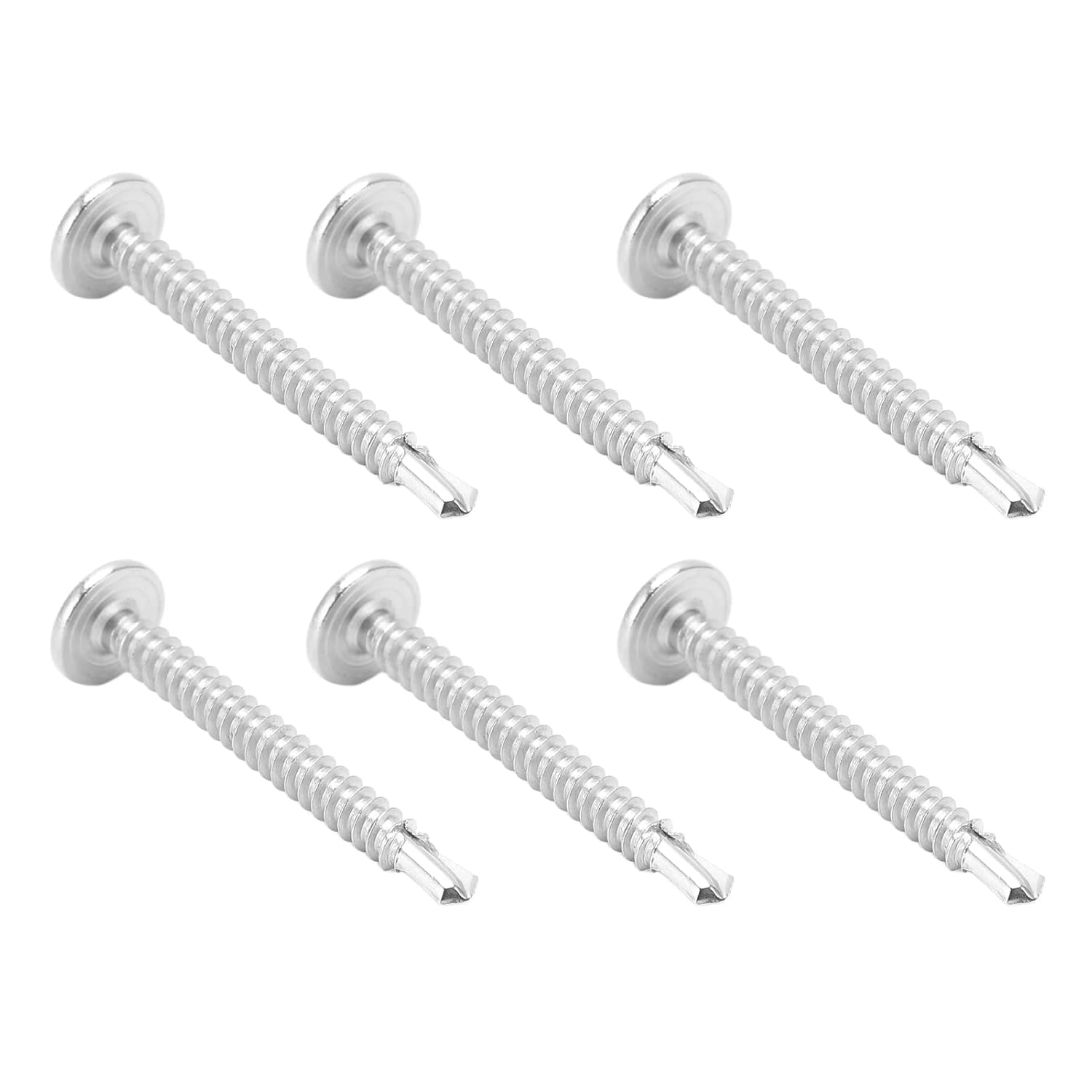 Lattice Head Screws, M4.2x38 transparent thread selfdrilling screws 50
