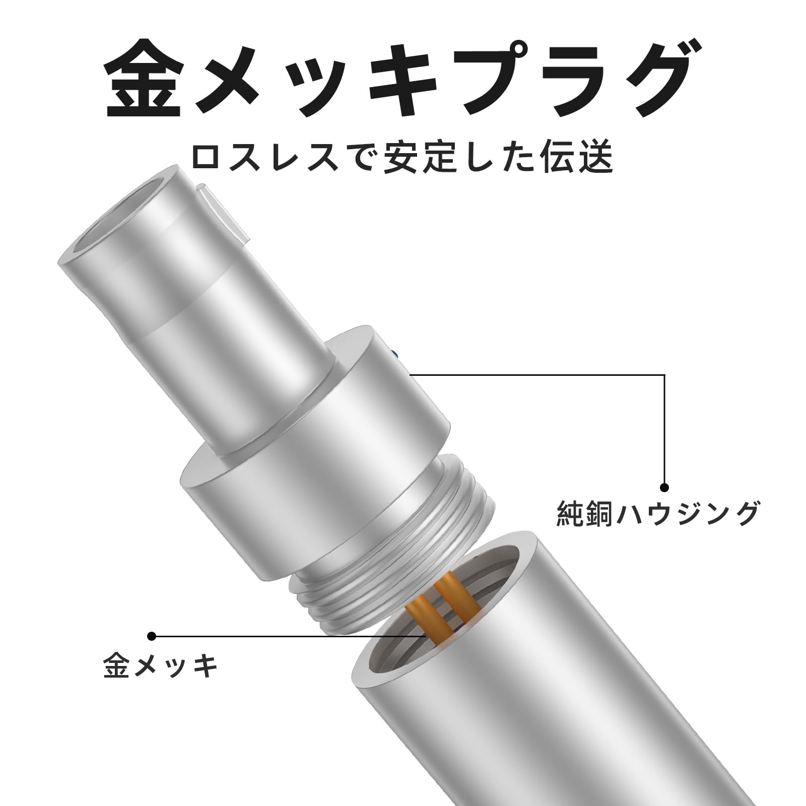 Amazon | okcsc HD800コネクタ 自作キット DIY イヤホンアクセサリー
