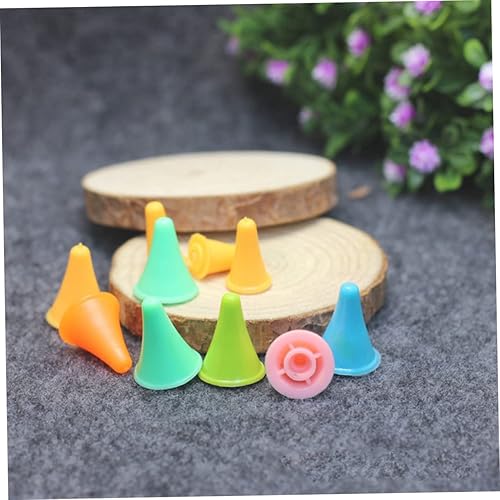 Miniatura 7 de COHEALI Kits de 20 unids Kit de tejido de punta de aguja Tapón Herramientas Agujas Cubierta de punto Kit de ganchillo Juego de herramientas de tejer