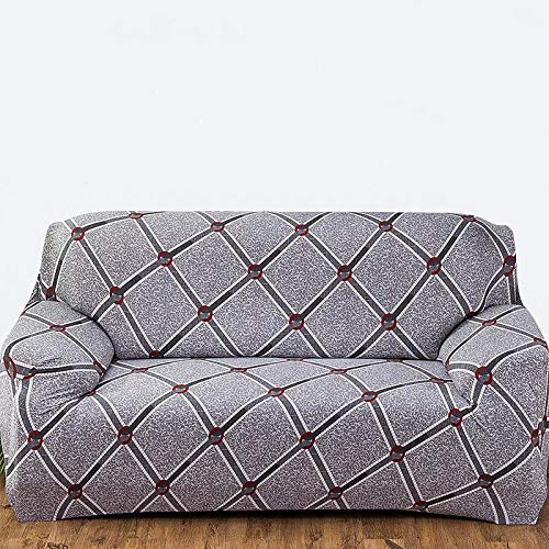 Housse de canapé extensible géométrique pour rénover un salon - 2