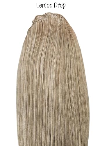 Miniatura 6 de Girly Curls Peluca rizada de animadora de 16 pulgadas para animación y baile (gota de limón)