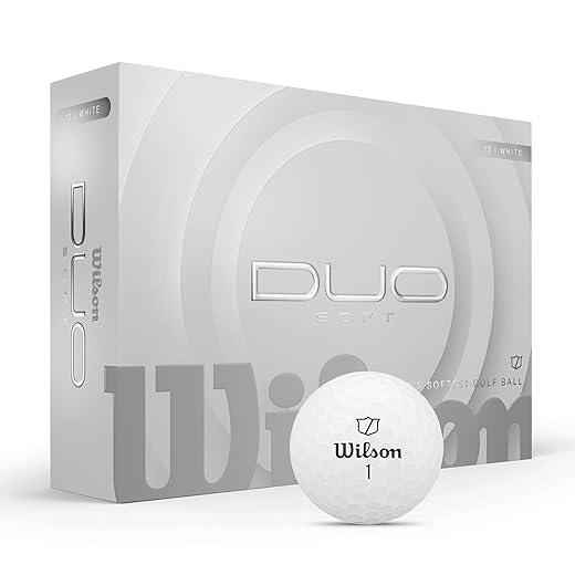 WILSON 2025 Duo Soft Golf Balls - 12 Balls