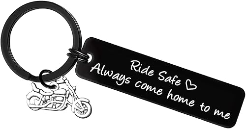 Llavero seguro para motociclista, regalo de motociclista, regalo para el día del padre, día de San Valentín, regalos de Navidad, cumpleaños, llavero
