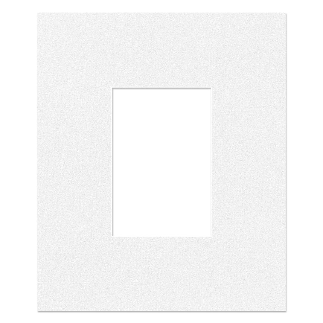 Alison Kingsgate 12x10 White Picture Mounts for 6x4 Aperture-Precision Cut Cardboard Photo Mounts with Apertureβ Ideal for Frames, Posters, Prints, Artwork & Certificates