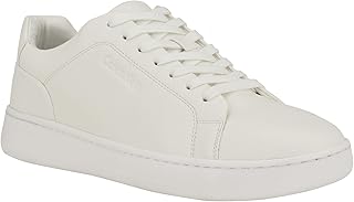 Calvin Klein Men's Falconi Sneaker, White, 10