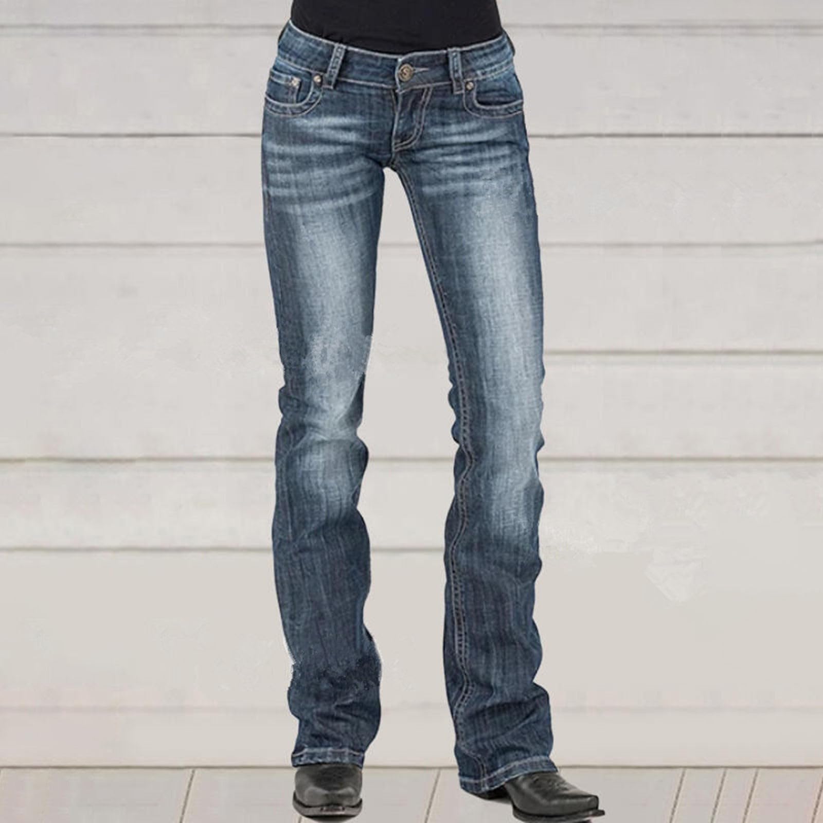 Jeans Baggy Donna Vita Alta Jeans Baggy Leggeri Larghi Pantaloni Vita Alta Casual Curvy Wide Leg Pantaloni Denim Elasticizzati Gamba Larga Tempo Libero Con Tasche Streetwear Eleganti Y2k Push Up