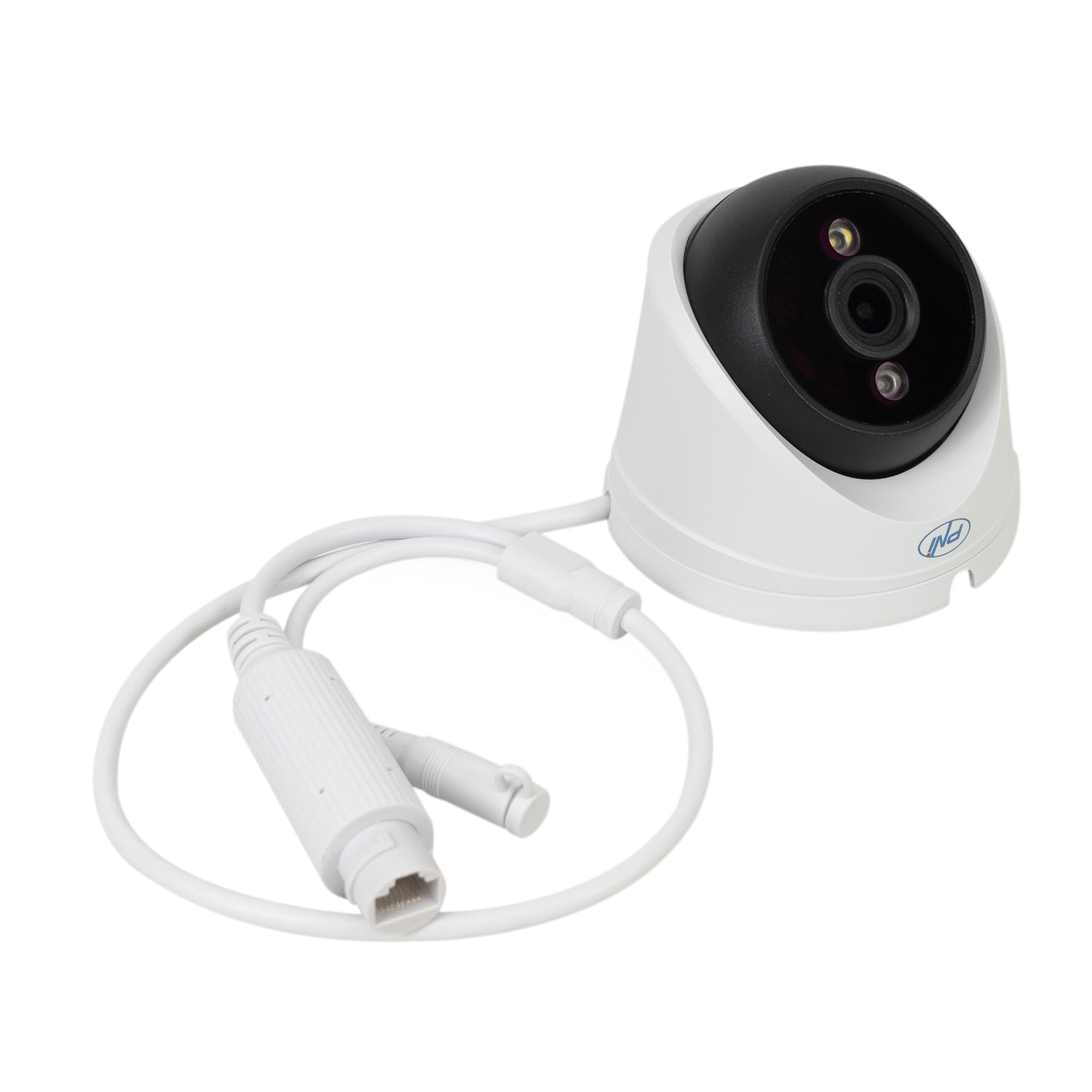 Kamera do monitoringu wideo PNI IP808J, POE, 8MP, światło czarne, obiektyw 2,8mm, zewnętrzna, biała