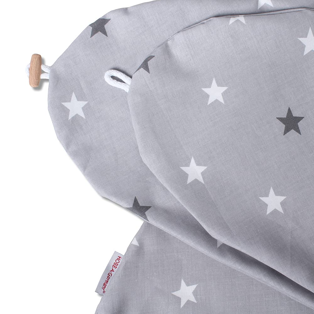 HOBEA-Germany Funda de Almohada de Lactancia para Cojines de Lactancia 190cm diseños (Muselina Topo) — view 43