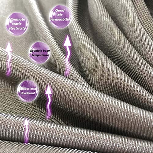Tissu Faraday de blindage EMI/RFID argenté en rouleau de 1,5 x 1m - 3