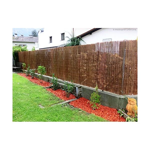 WEIDENPROFI Weidenmatte, Sichtschutz aus Weide, Verkleidung Rollzaun, (BxH) 300 x 150 cm – Bild 5