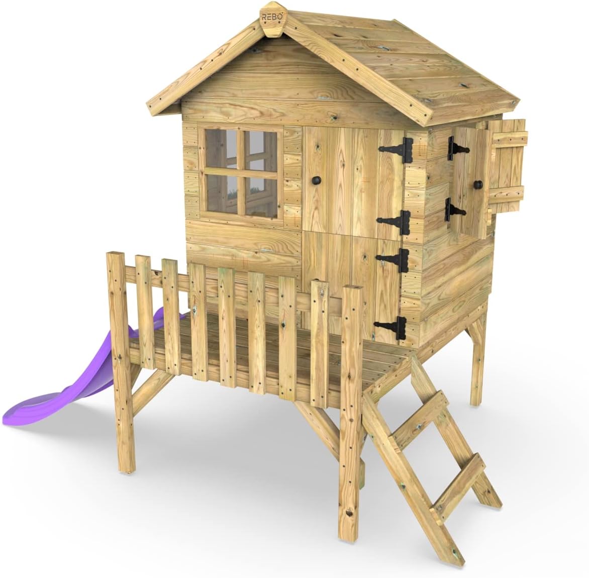 Rebo® Orchard 4FT x 4FT Children’s Wooden Garden Playhouse