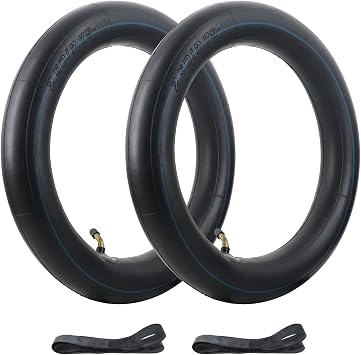 2-Pack 2.50/2.75-10 Mini Dirt Bike Replacement Bent Valve stem Inner Tubes Compatible with Crf50 /Xr50, Razor MX650 / MX500, DRZ70 / JR50, PW50,Motovox MVX70