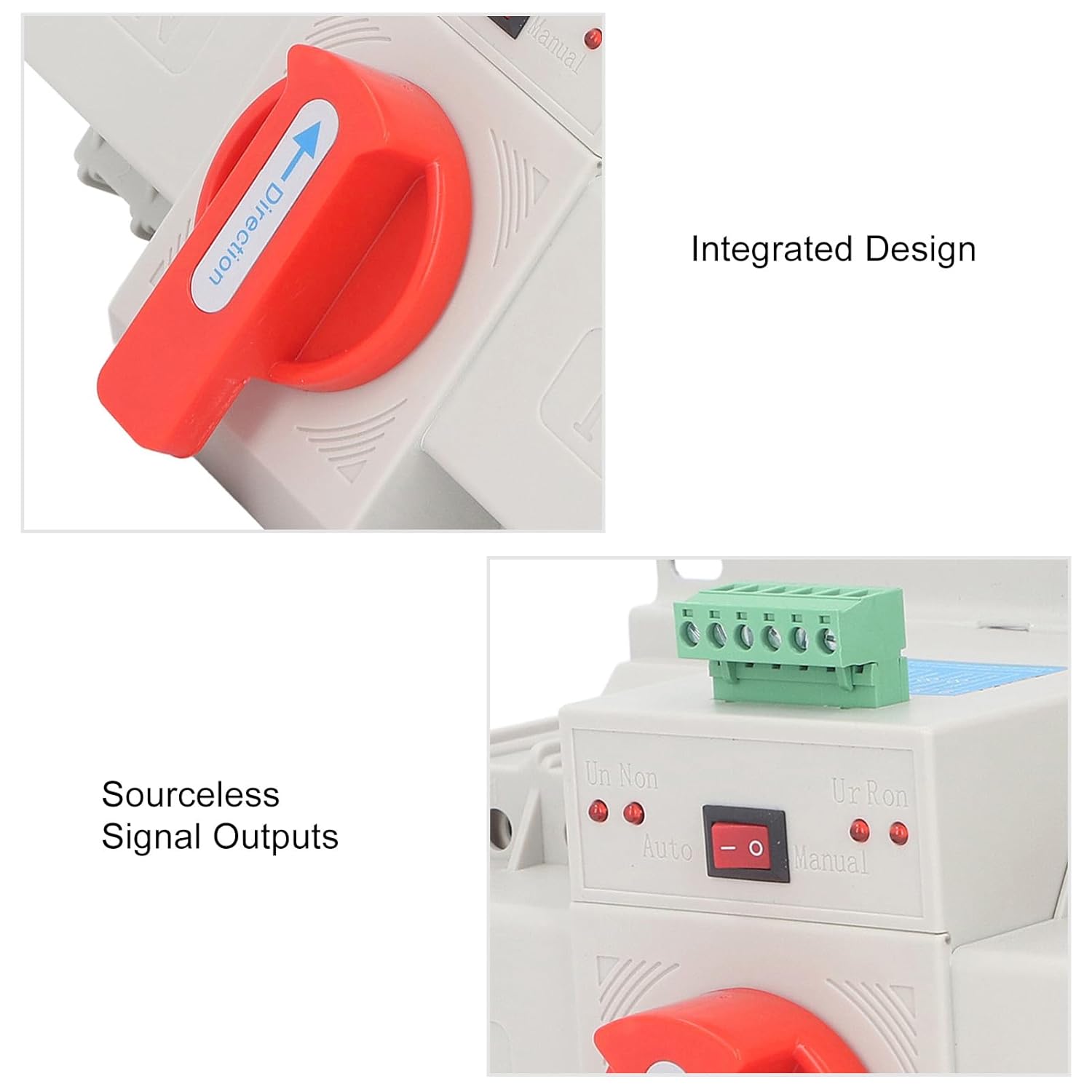 BTC(に住む) 二電源自動切替スイッチ ミニATS 二電源発電機切替スイッチ