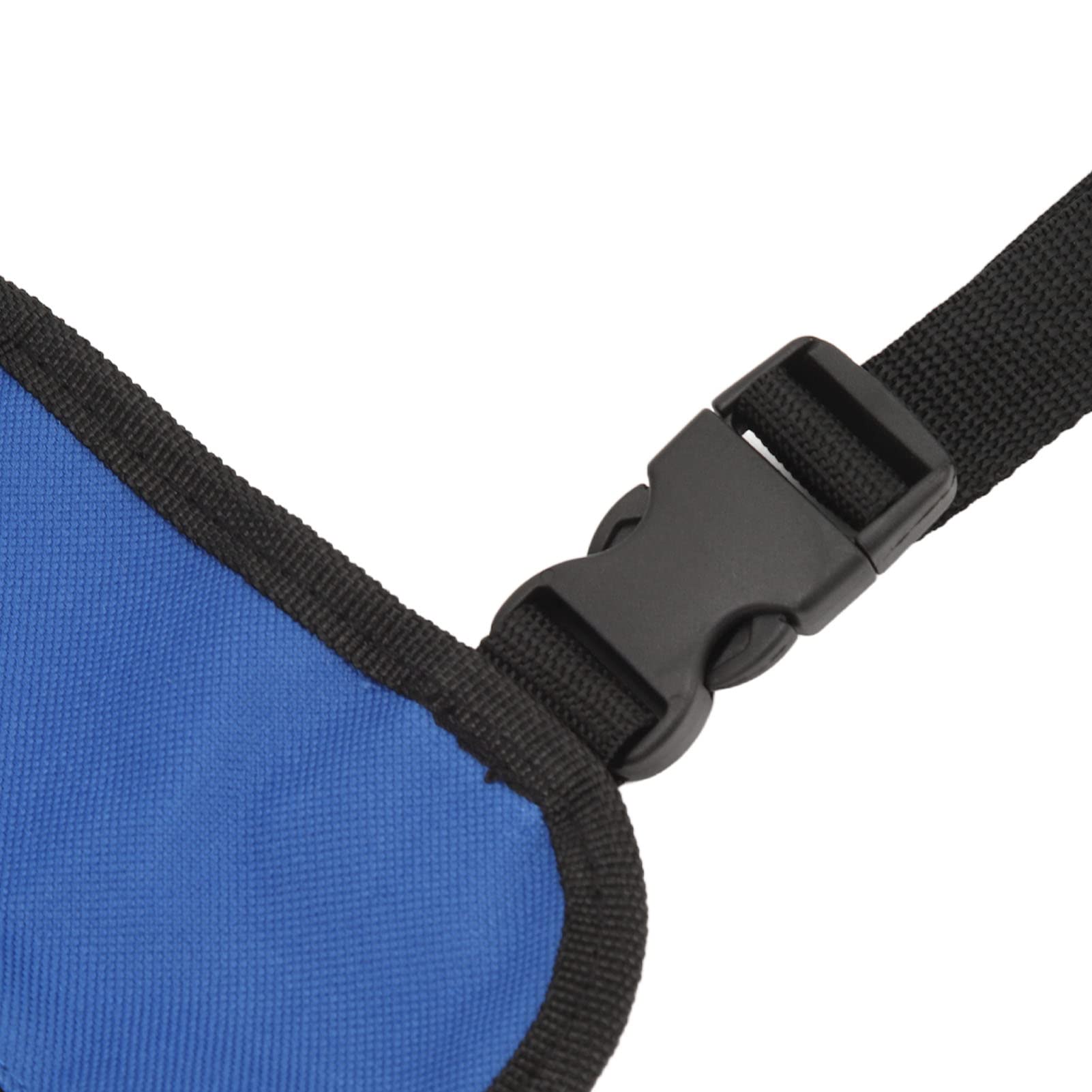 Bolsa colgante para silla de camping, tela Oxford 600D, bolsa para reposabrazos para silla de playa, organizador multifuncional para silla de pesca de camping al aire (azul)