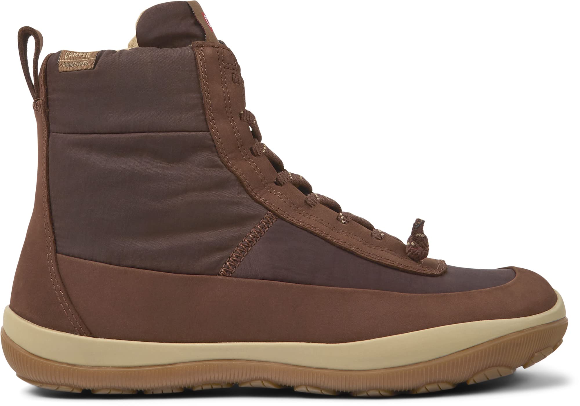 Camper Women's Peu Pista GM K400650 Mid Calf Boot, Brown, 3 UK