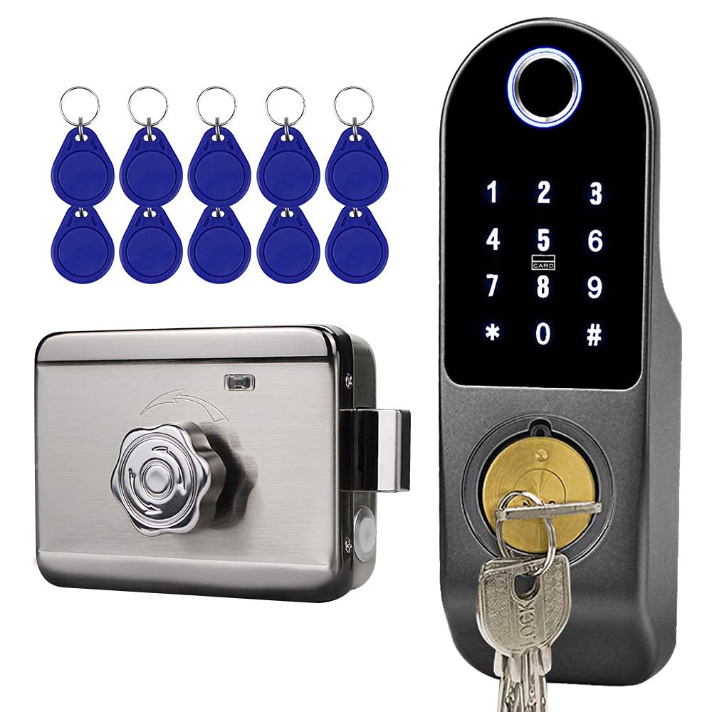 Buy Electronic Smart Lock Biometric Fingerprint Door Lock Virtual Pas