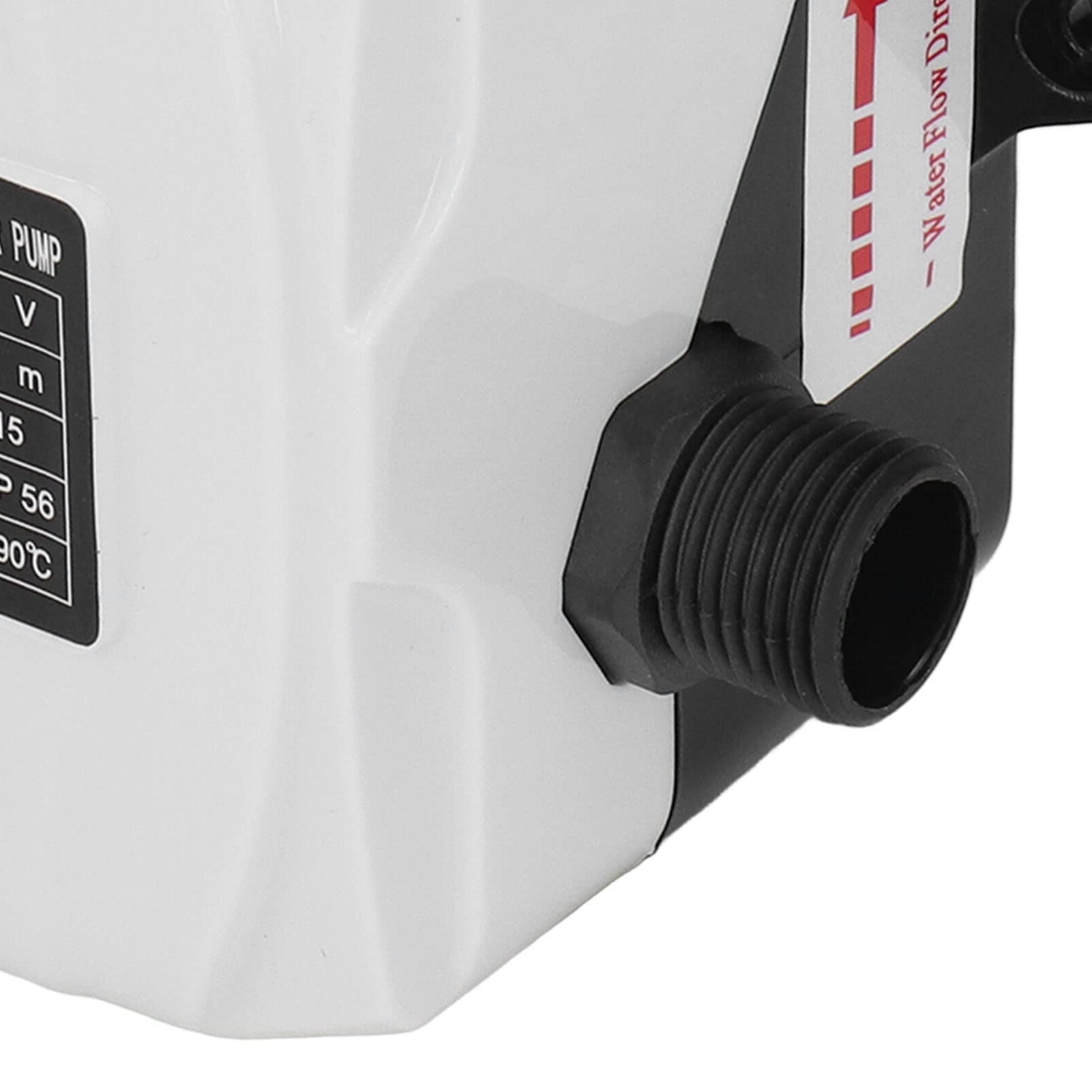 Bomba de Refuerzo Automática, Bomba de Refuerzo de Presión de Agua, Bomba de Refuerzo Presión de Agua de Alta Elevación 180 W para Fregadero de Cocina Ducha DC24 V Enchufe de la