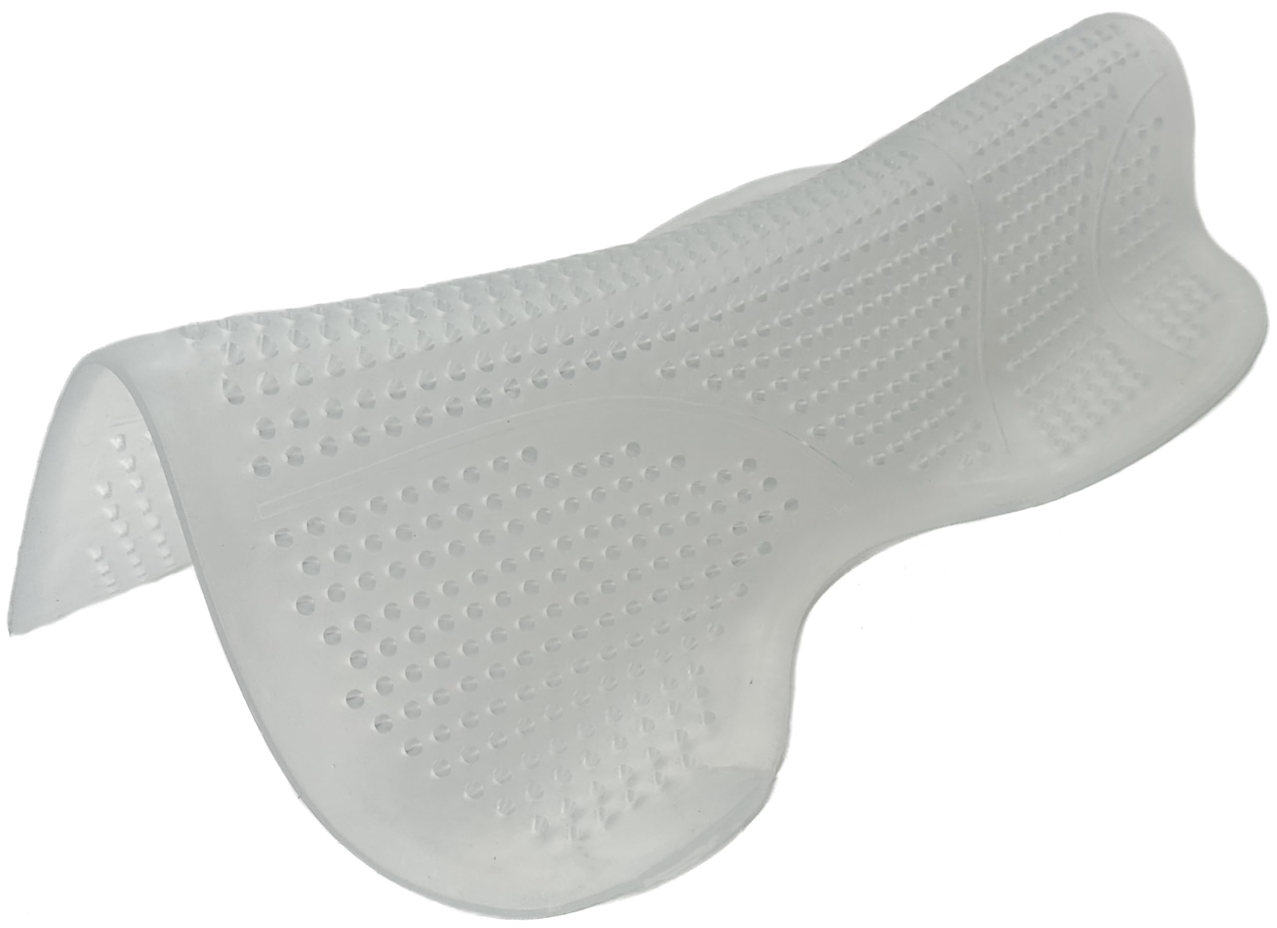 Gel Tapis de selle pour chevaux en silicone Transparent