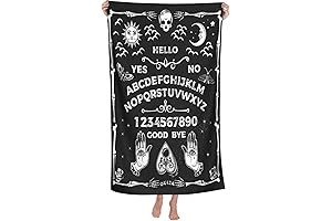Goth Beach Towel: Unleash a Mystical Aura by the Seaside