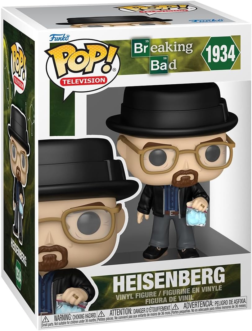 Funko Pop! TV: Breaking Bad - Heisenberg - Collectable Vinyl Figure - Gift Idea - Official Merchandise - Toys for Kids & Adults - TV Fans - Model Figure for Collectors and Display