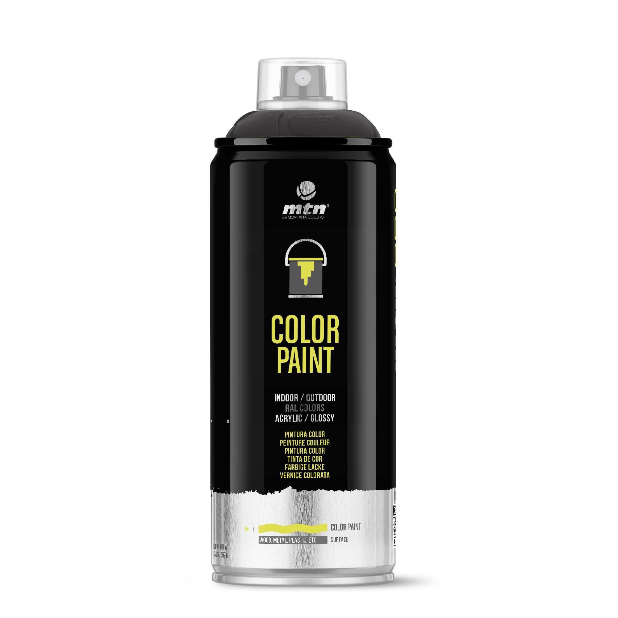 Montana Colors MTN PRO RAL-9005 Black 400ml