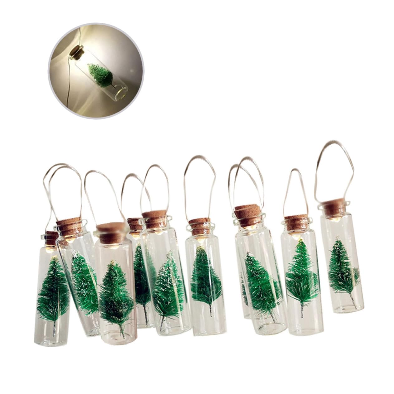 Cabilock Guirnalda De Luces Led Decoración De Alambre Luces Para Navidad Larga Vida Útil