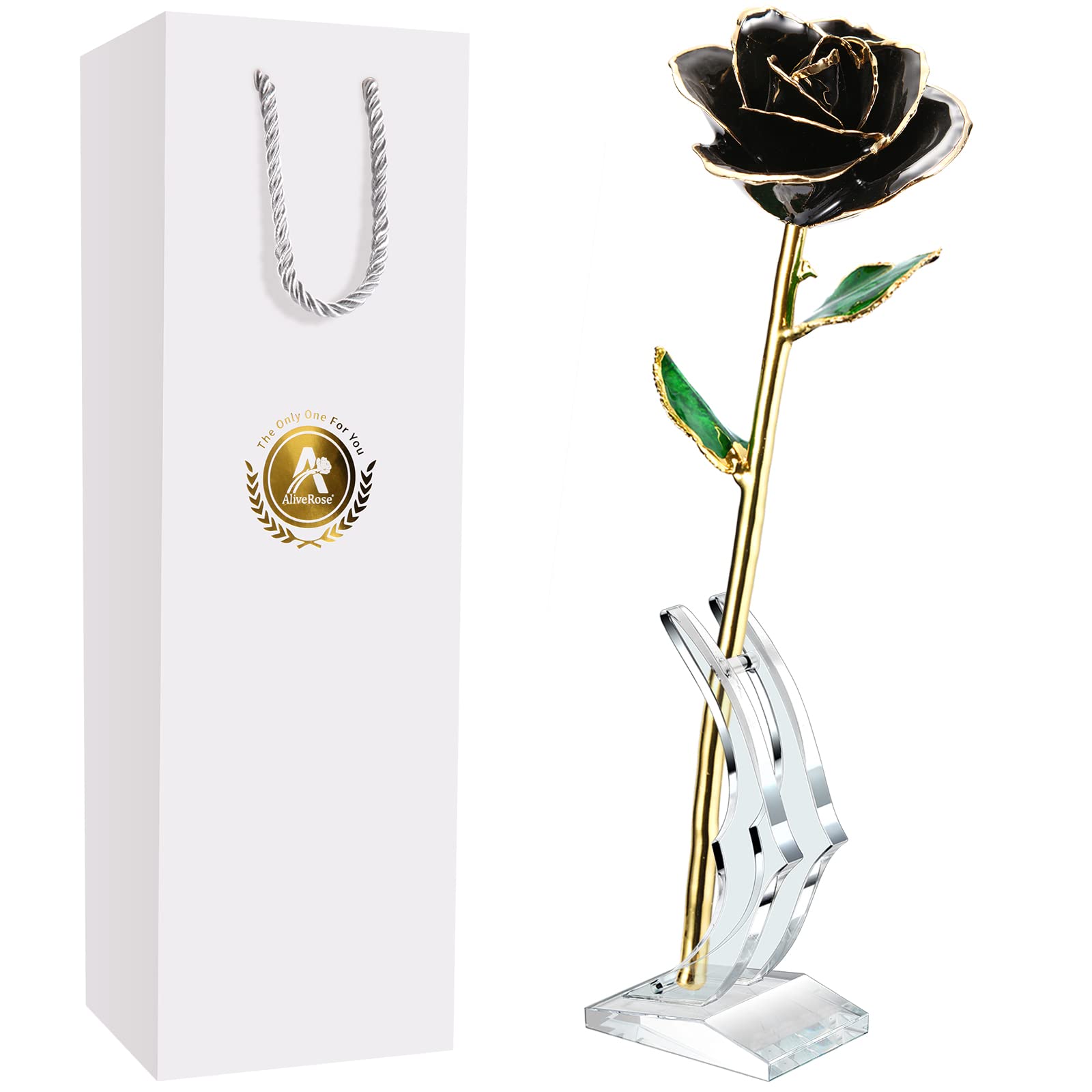 AliveRose Gold Plated Rose