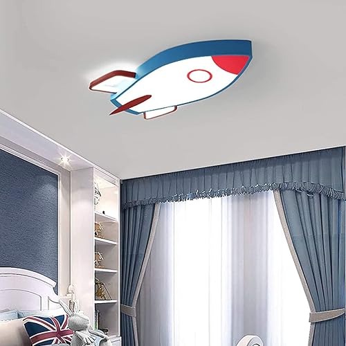 Miniatura 4 de NERDOH Lámpara de techo para niños lámpara de techo LED moderna de 22 W pantalla de acrílico creativa lámpara de araña de iluminación para niños y