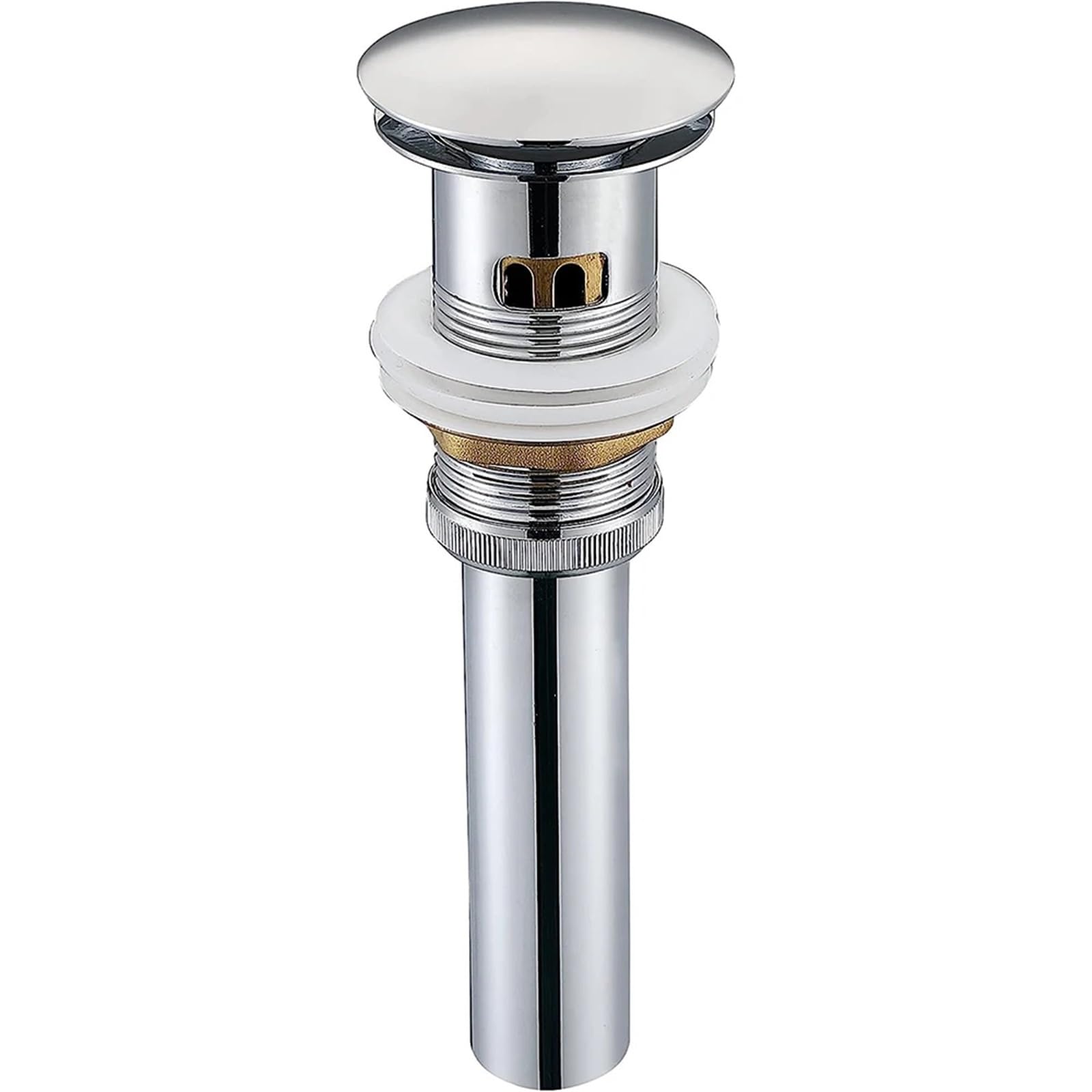 1pcs Sink Drain with Overflow Pop Up Drain