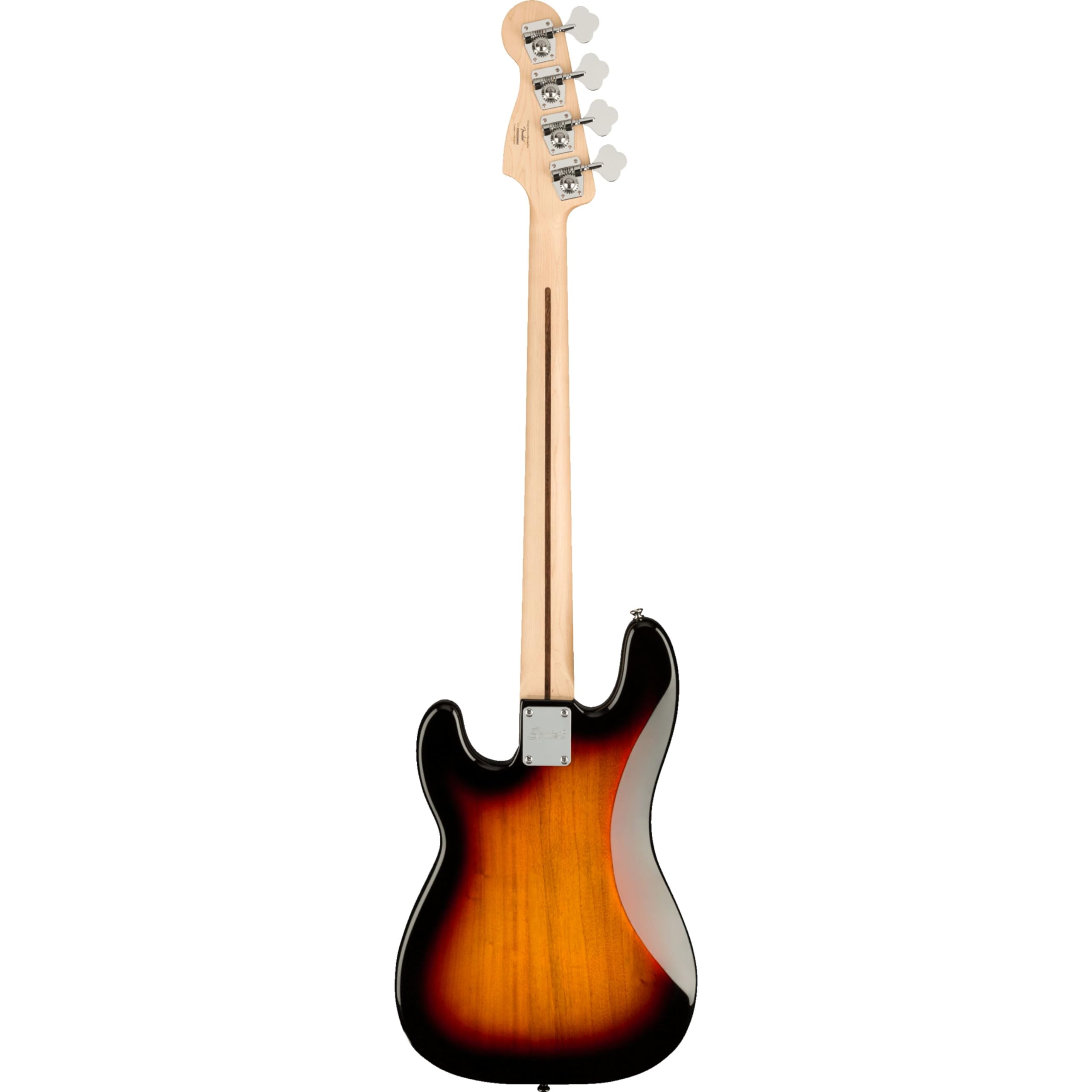 Squier Affinity Precision Bass PJ Pack, Laurel Fingerboard, 3-Color Sunburst, Rumble 15