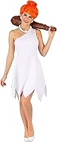 Vista 2 de Flintstones Wilma Flintstone Costume for Women - Includes Dress & Necklace with Wig Option - Officially Licensed
