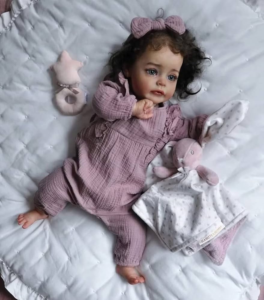 フルシリコン リボーンドール　大きめ女の子♡ Amazon.co.jp: 22インチリアルなリボーンドールの女の子リアルな