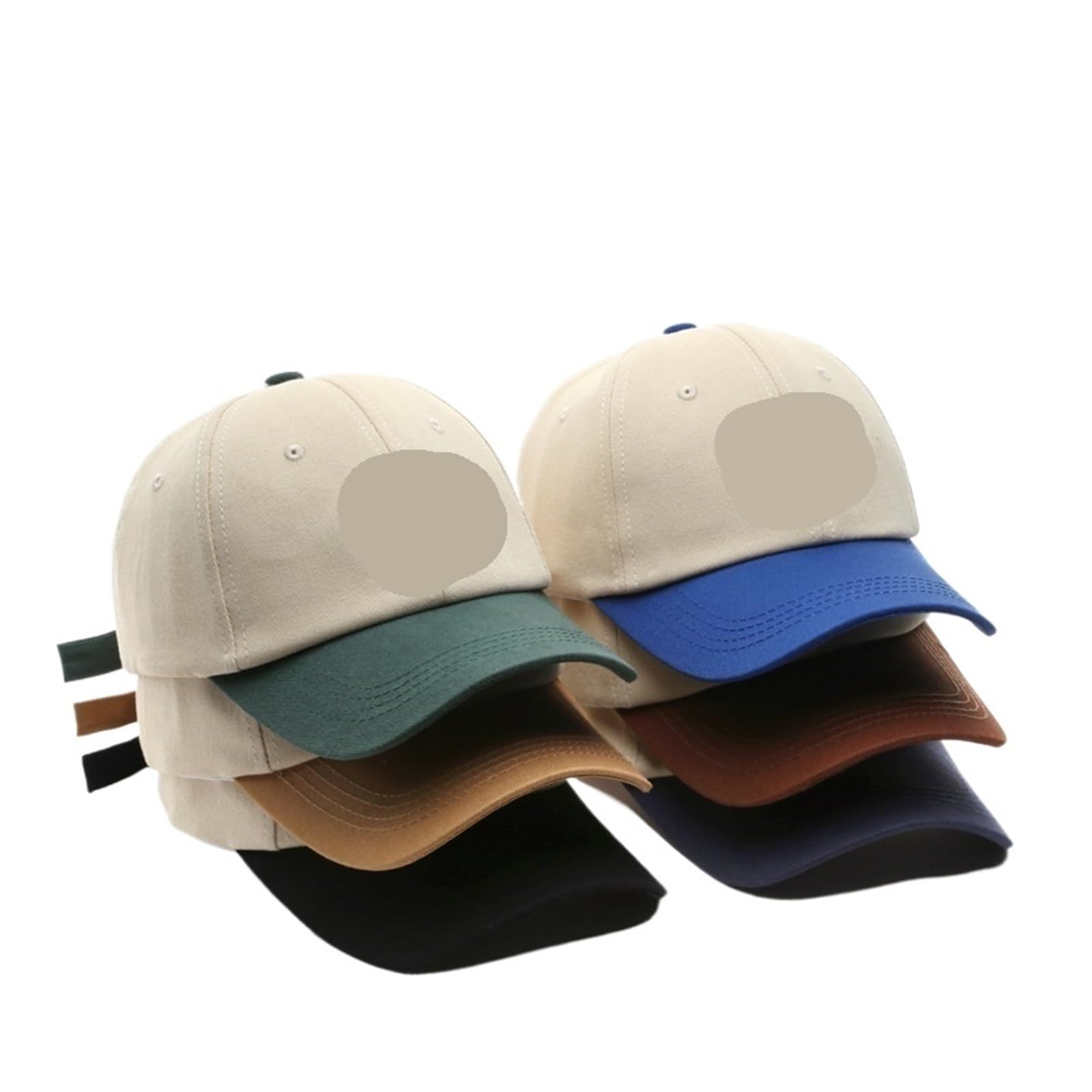 Berretto in cotone unisex for donna e uomo, cappello casual estivo da sole | Berretto casual in morbido cotone traspirante con chiusura regolabile