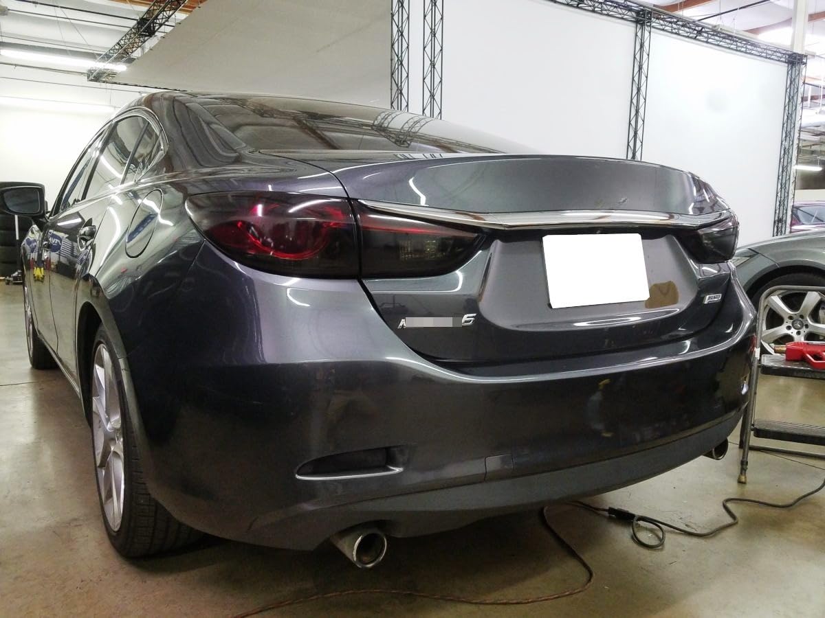 Dark Smoked Lens Rear Bumper Reflector Lenses For 2014-2019 BMW F15 X5 W/M-Package Bumper ONLY, OE-Spec LH RH Assembly - View #2