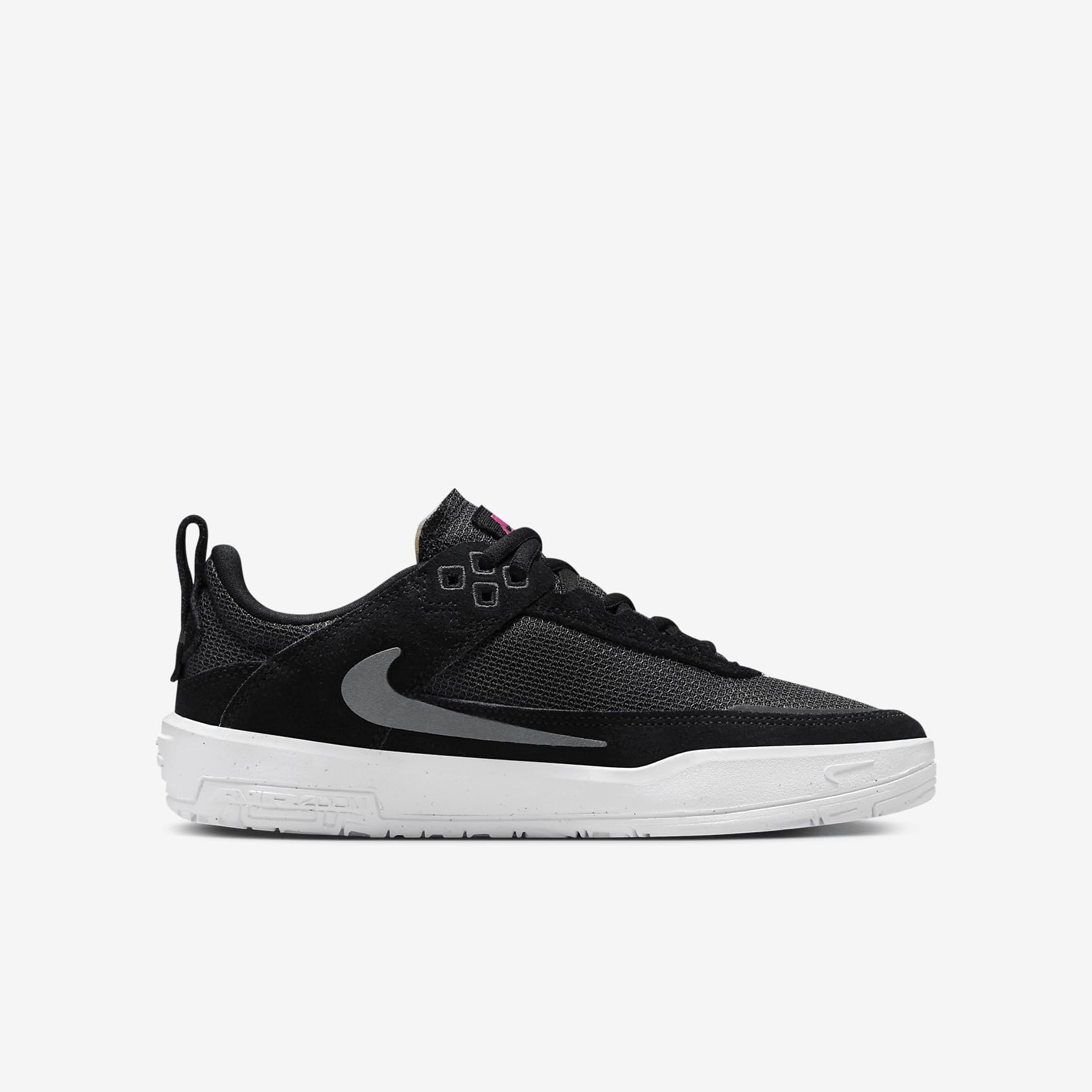 Nike SB Day One Big Kids' Skate Shoes (FN4210-002, Black/Anthracite/Alchemy Pink/Cool Grey) Size 2