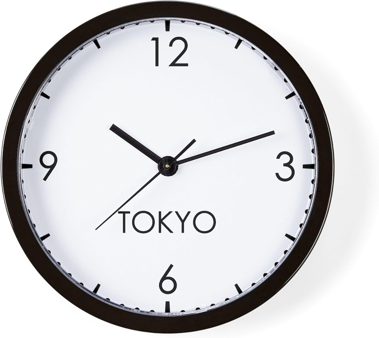 CafePress Tokyo World Clock 10" Wall Clock for Livingroom, Kitchen, or Office