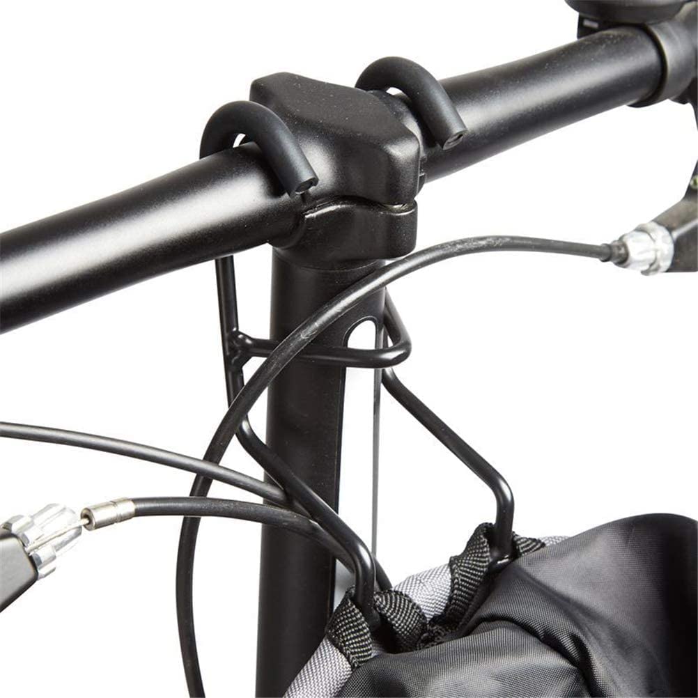 Amdieu Cestino for Bici Pieghevole, Rilascio rapido Facile da installare Cestino for Manubrio Appeso in Bici Adatto for e-Bike, Mountain Bike Cestino Biciclette