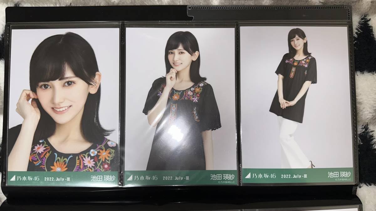 Amazon.co.jp: 乃木坂46 池田瑛紗 生写真 刺繍 コンプ : おもちゃ