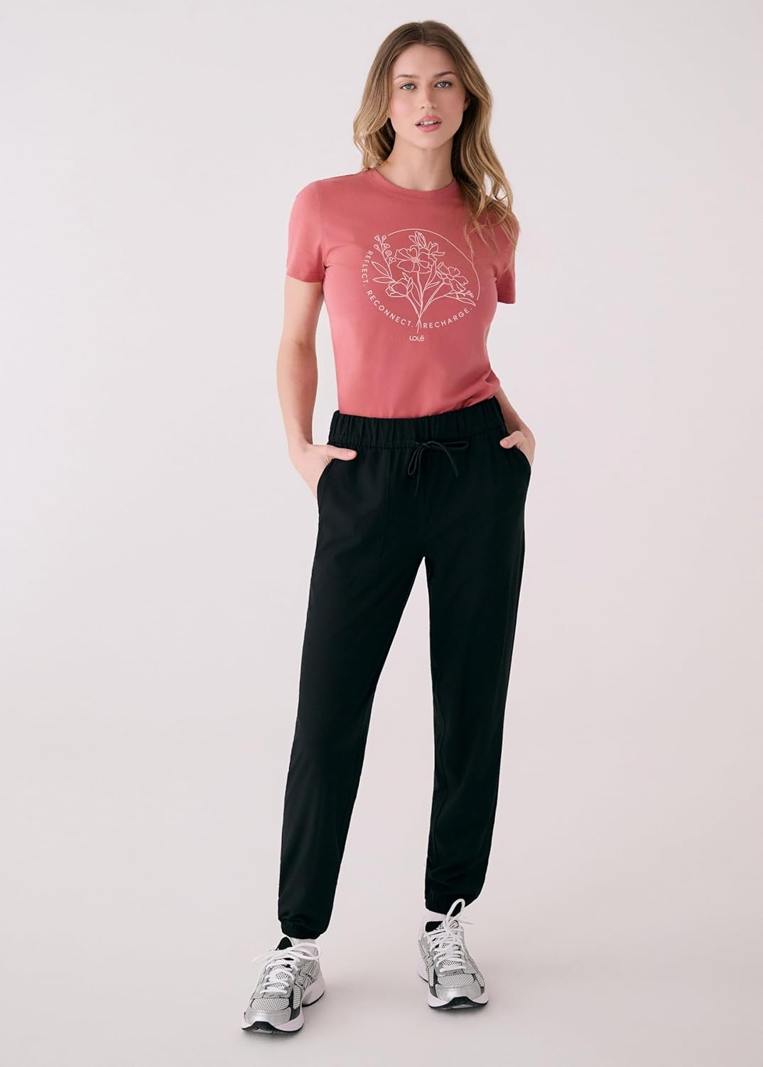 LOLË Womens Olivie Jogger Pants | Lightweight & Quick Drying | Athletic Pants for Women | Classic Fit - Image 4